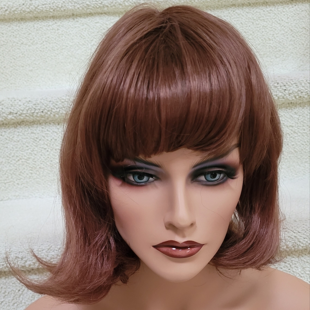 100% Venicelon Italy beautiful brown wig